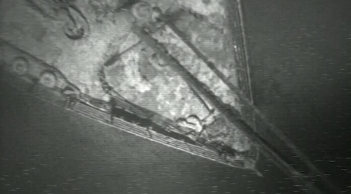 Rare footage shows ‘haunting’ dives to Titanic wreck after discovery in Atlantic Ocean