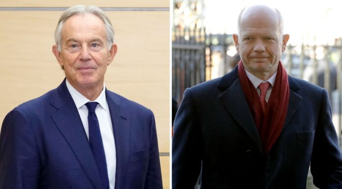 Tony Blair and William Hague call for everyone to have digital ID cards