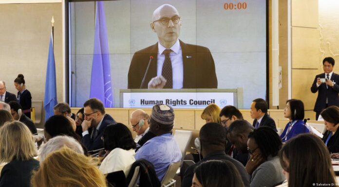 UN human rights chief cites concerns over China, Russia