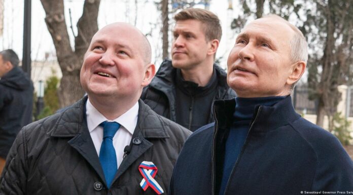 Ukraine updates: Putin visits Crimea on date of annexation