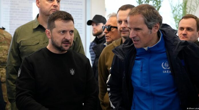 Ukraine updates: Zelenskyy, IAEA chief visit Zaporizhzhia