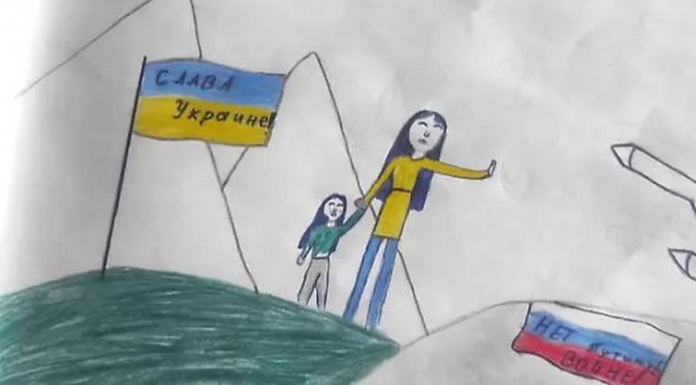 Belarus detains Russian over daughter’s Ukraine sketch