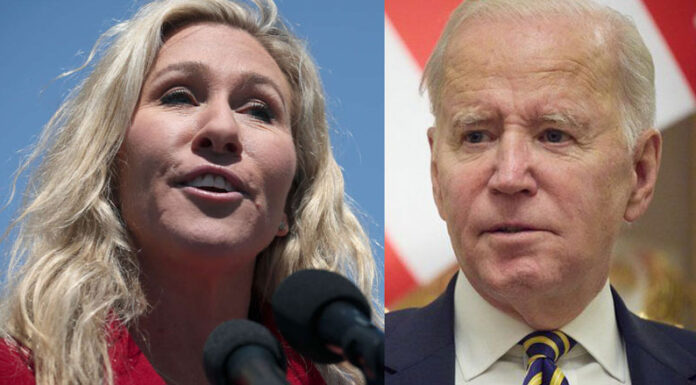 Marjorie Taylor Greene Scorches Biden in Response to Bizarre Dig