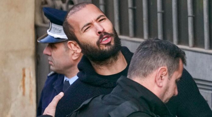 Andrew Tate loses fresh appeal to be released from Romanian prison amid human trafficking case