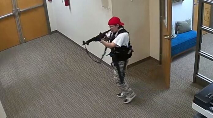 Video of Nashville school killer entering building released by police