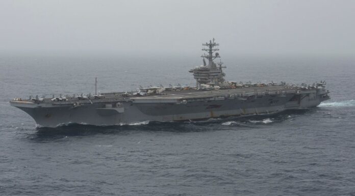 North Korea fires two test missiles as US deploys USS Nimitz aircraft carrier group to South Korea for drills