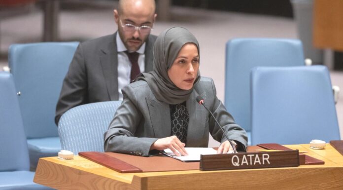 Qatar stresses that peace and security are crucial for sustainable development, stability and prosperity