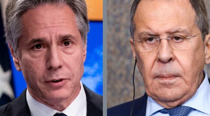 Blinken urges US journalist’s release in call with Lavrov