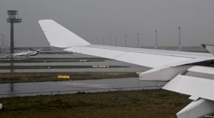 Berlin airport cancels departing flights over Monday strike