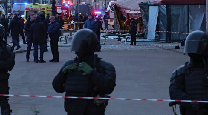 Russian war blogger killed in St. Petersburg blast