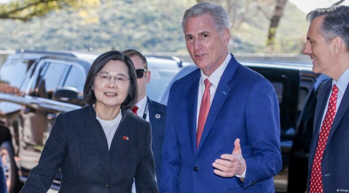 China sanctions US groups, Taiwan official over Tsai’s visit