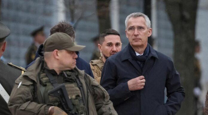 Ukraine updates: NATO chief makes surprise visit to Kyiv