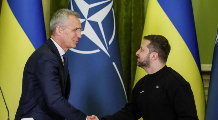 Ukraine updates: NATO chief makes surprise visit to Kyiv