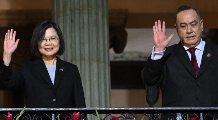 Taiwan: Guatemalan president’s visit angers China