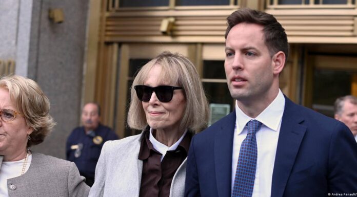 Woman accusing Donald Trump of rape testifies in court