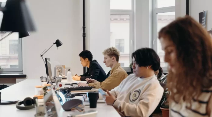 5 charts showing workforce gender gaps