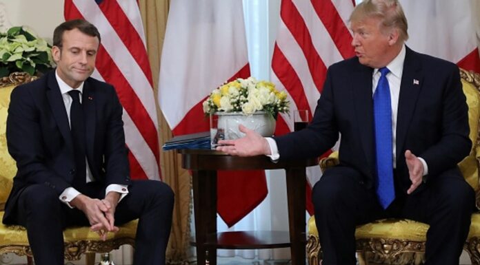 Donald Trump accuses his ‘friend’ Emmanuel Macron of ‘kissing President Xi Jinping’s a**’ during Beijing visit