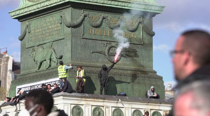 French protests reach climax ahead of ruling on Macron’s controversial pension reform plan
