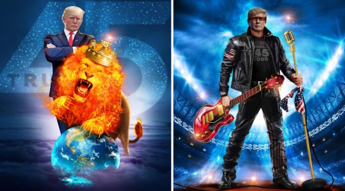Donald Trump breaks silence on Instagram to promote his NFTs – but critics say the art is ‘cringey’