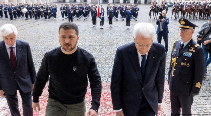 Ukraine updates: Volodymyr Zelenskyy arrives in Rome