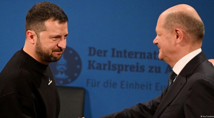 Ukraine updates: Zelenskyy praises Germany’s ‘determination’