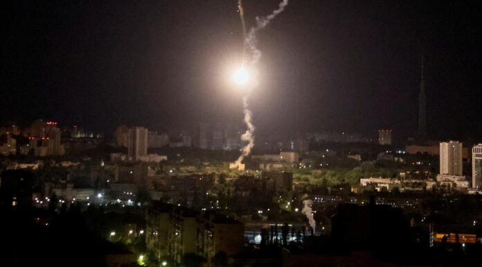 Ukraine updates: Heavy Russian air raid repelled, Kyiv says