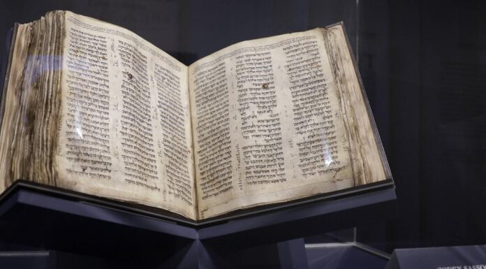 World’s oldest Hebrew Bible sells for $38 million