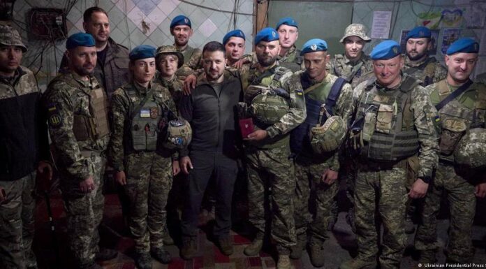 Ukraine updates: Zelenskyy vows to bolster marine corps