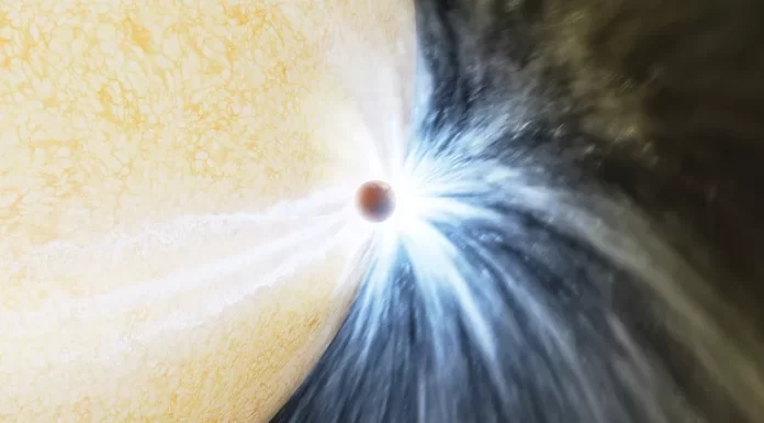 Scientists witness the moment a star ‘eats’ a distant planet for the first time