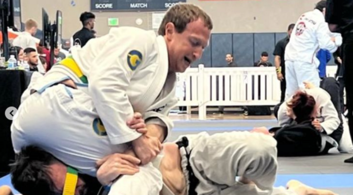 Mark Zuckerberg wins gold and silver medals in first jiu-jitsu tournament