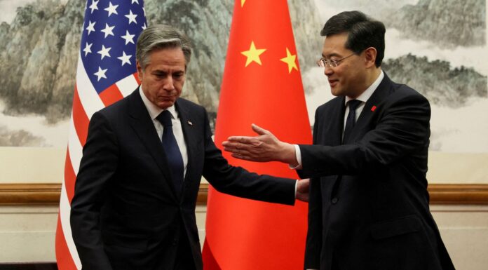 Antony Blinken holds ‘candid’ talks with Chinese foreign minister in rare Beijing trip