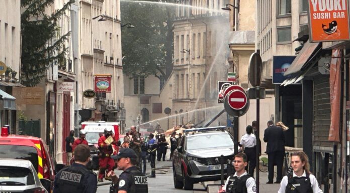 Paris: Four people ‘critical’ after explosion sparks fire and reduces buildings to rubble