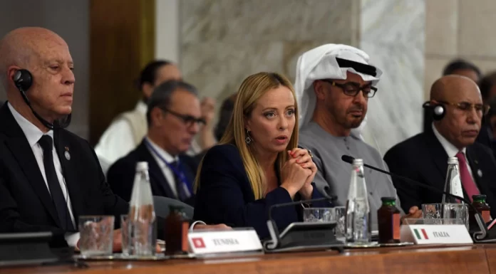 Italy’s Meloni hosts conference on immigration with regional leaders