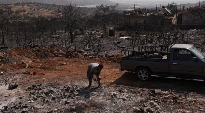 Wildfires in Greece burn for fifth consecutive day with no respite in sight