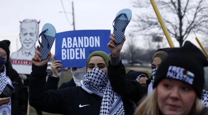 Biden faces backlash vote over Gaza in Michigan primary