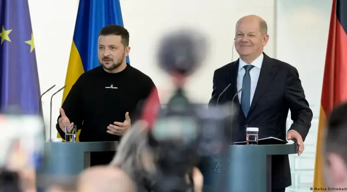 Ukraine’s Zelenskyy in Germany to talk security