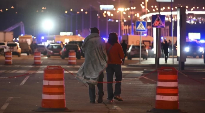 In pictures: Gunmen open fire in deadly attack on Moscow concert hall