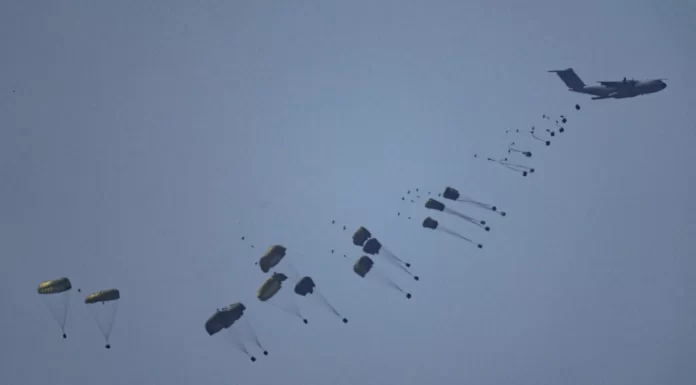 ‘Illusion’: Aid airdrops into Gaza slammed by humanitarian organisations