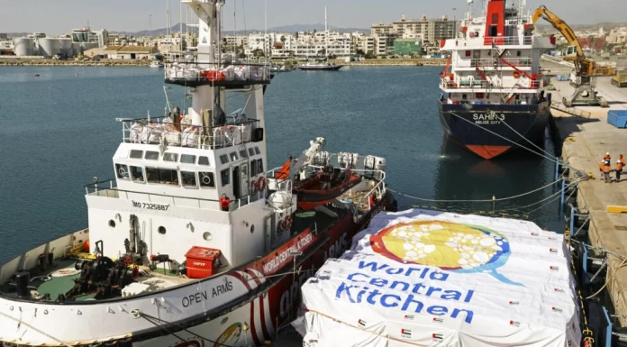 How charity ship Open Arms is delivering humanitarian aid to Gaza