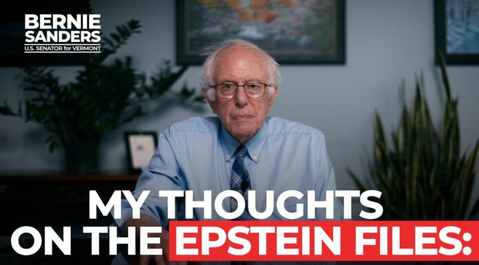 My thoughts on the Epstein files | Sen. Bernie Sanders